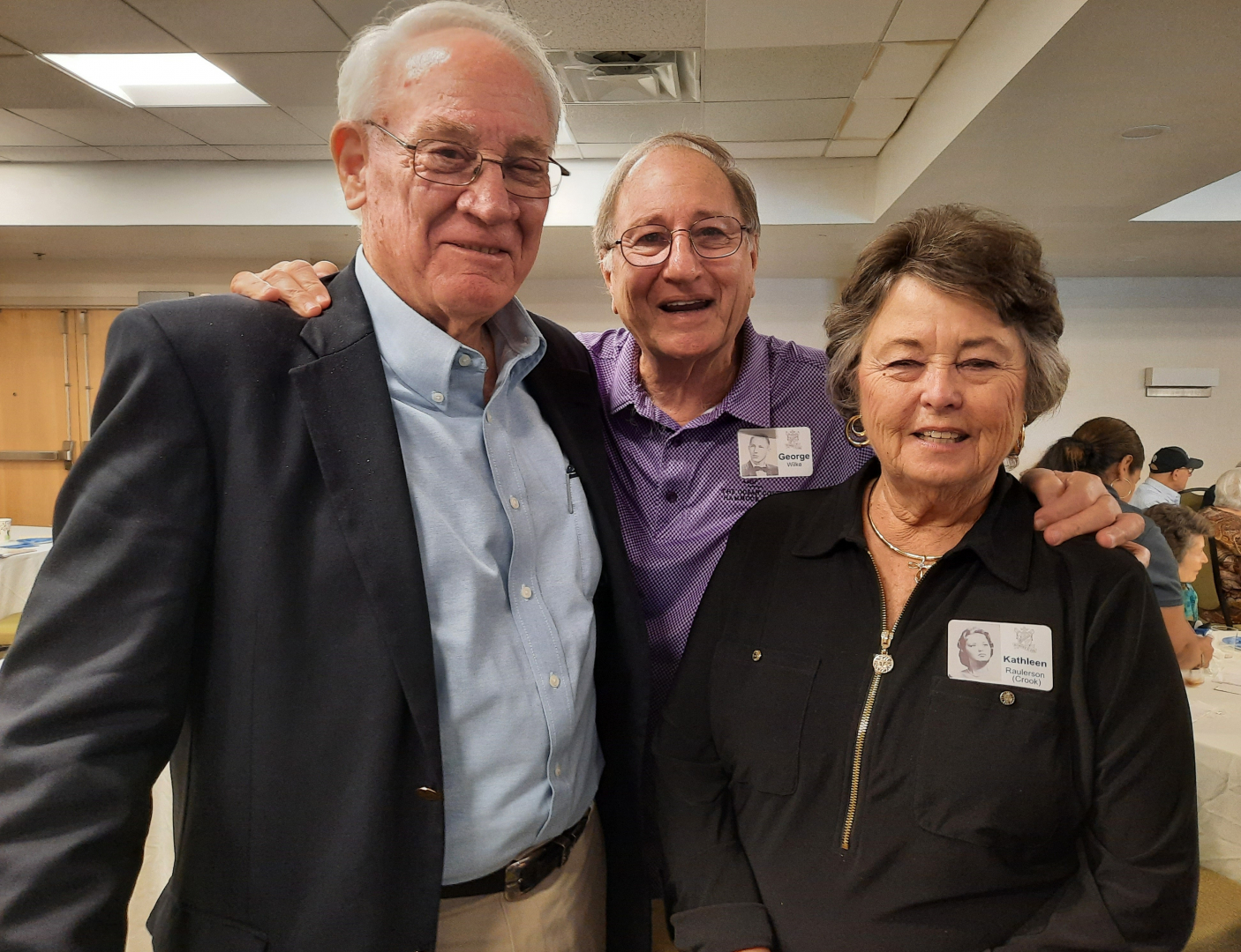 Monty Crook (LHC 59), George Wilke, Kathleen Raulerson (Crook)